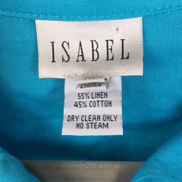 Isabel Turquoise Top - Picture 6 of 7